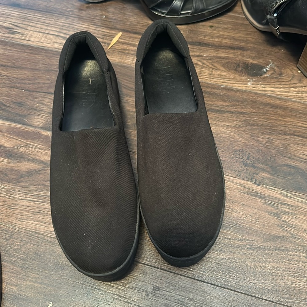 Karl lagerfeld slip on platform runners